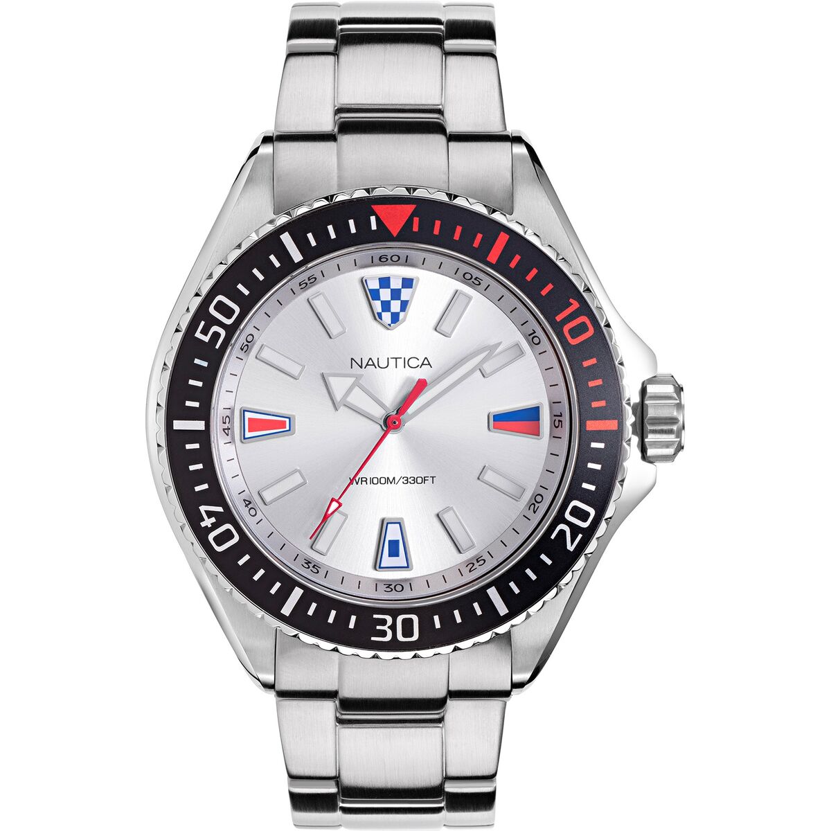 Herrklocka Nautica NAPCPS905 Silvrig (Ø 46 mm) - 2