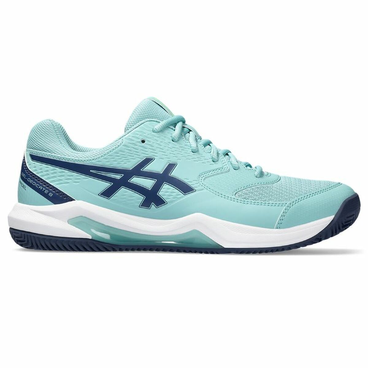 Padelskor, Vuxen Asics Gel-Dedicate 8 Turkos Ljusblå