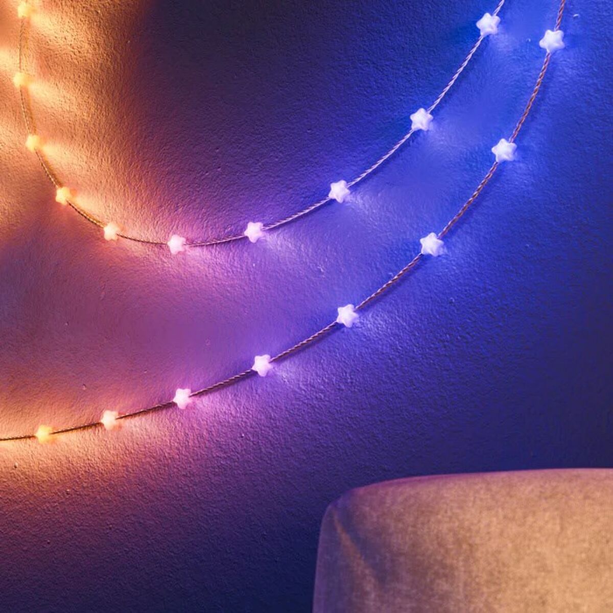 LED-krans Twinkly TWKS200RGB-G Jul 10 W Multicolour - 6