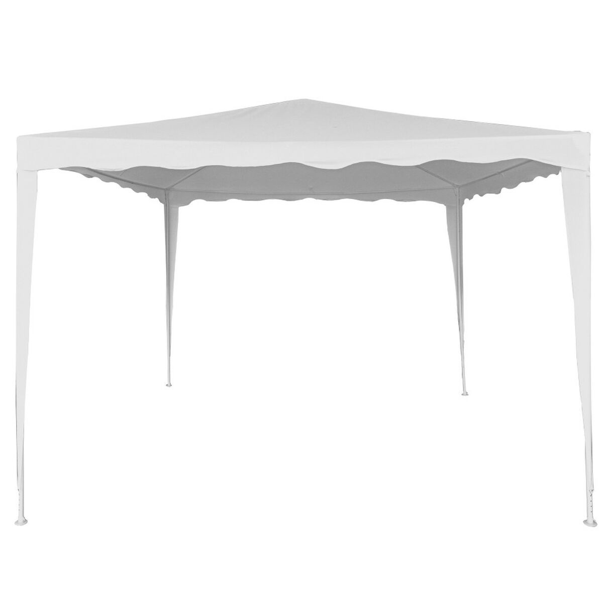 Gazebo Aktive 300 x 250 x 300 cm Stål Vit Plast - 5