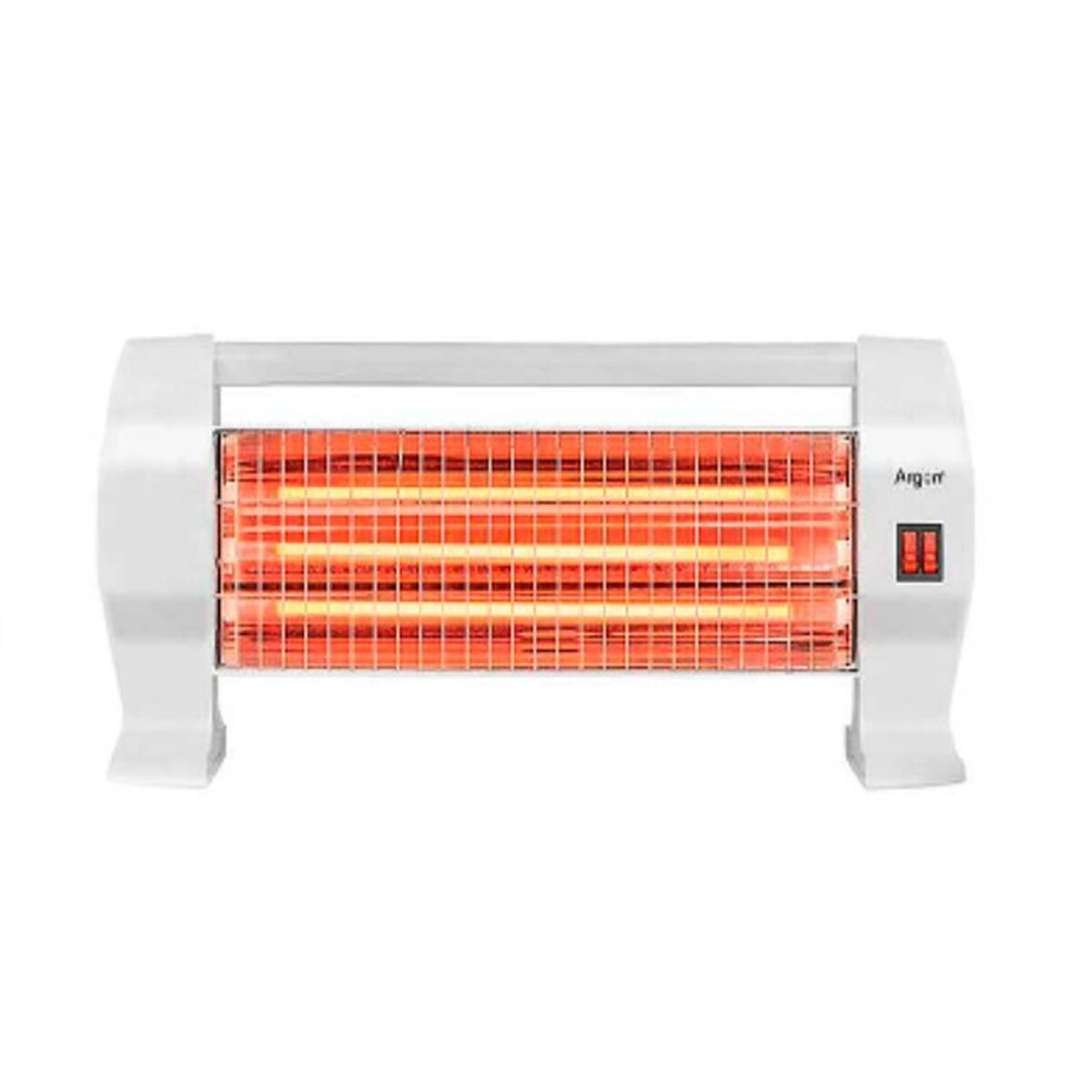 elektrisk halogen värmare Argon Vit 1200 W (8 antal) - 2