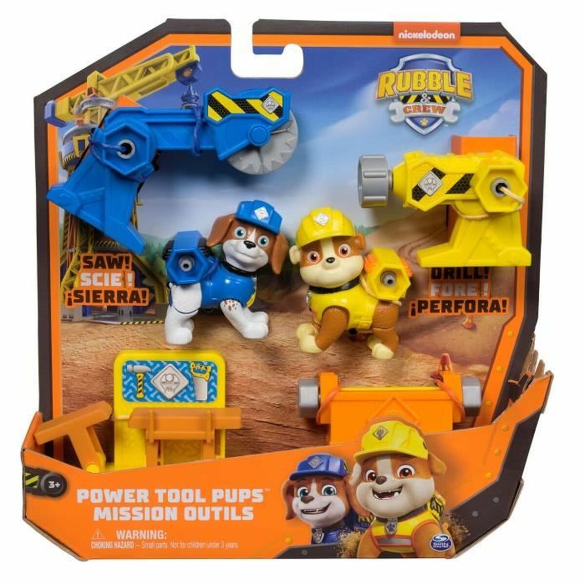 Actionfigurer Spin Master RUBEN The Paw Patrol 2 Delar (2 antal) - 3