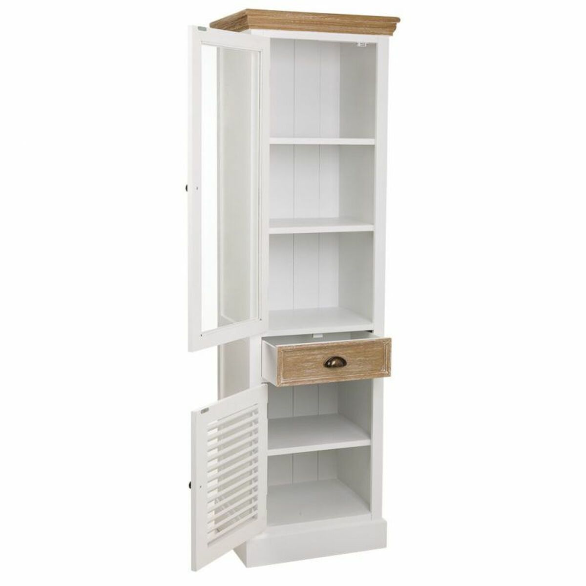Visningsställ Alexandra House Living Paulowniaträ Trä MDF 40 x 180 x 54 cm - 3