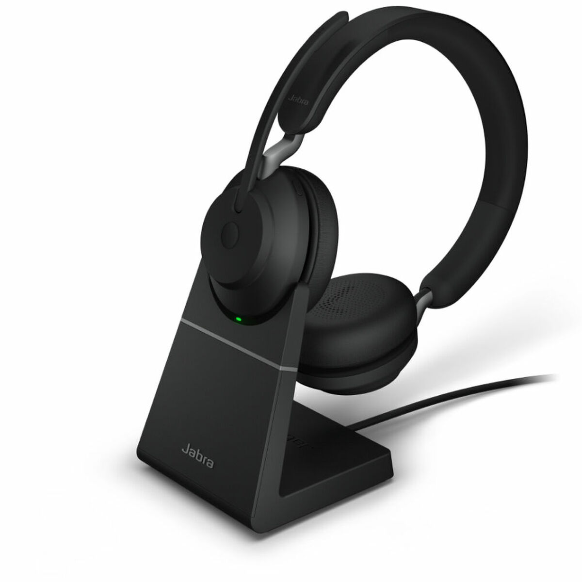 Hörlurar med Mikrofon Jabra Evolve2 65 Svart - 3