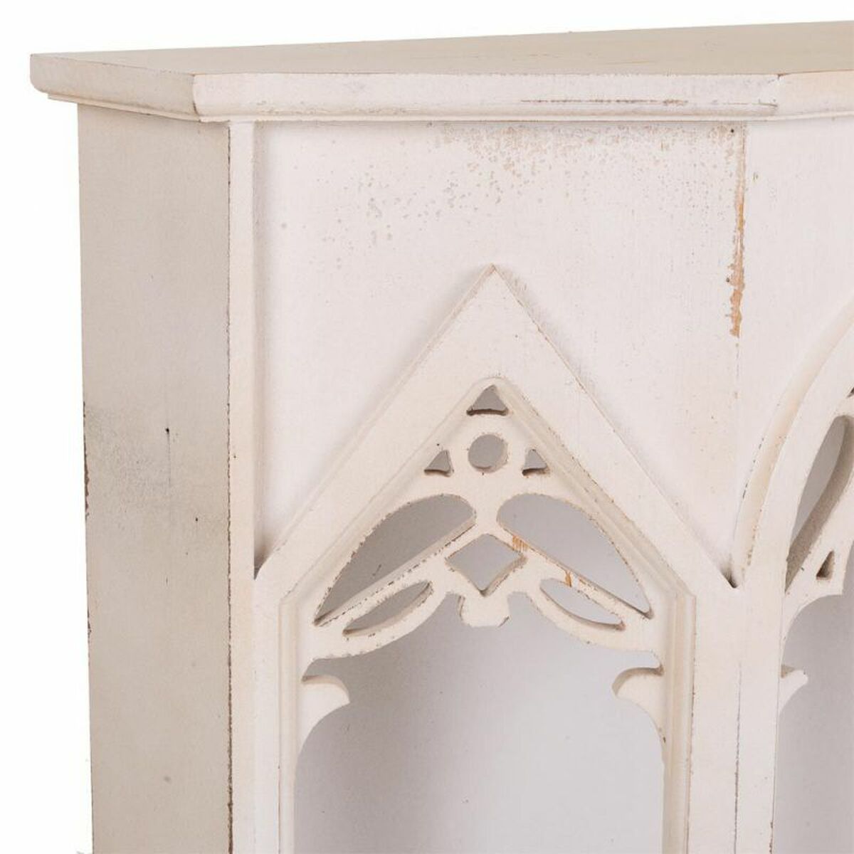 Öppen spis Alexandra House Living Granträ Trä MDF 26 x 81 x 72 cm - 7