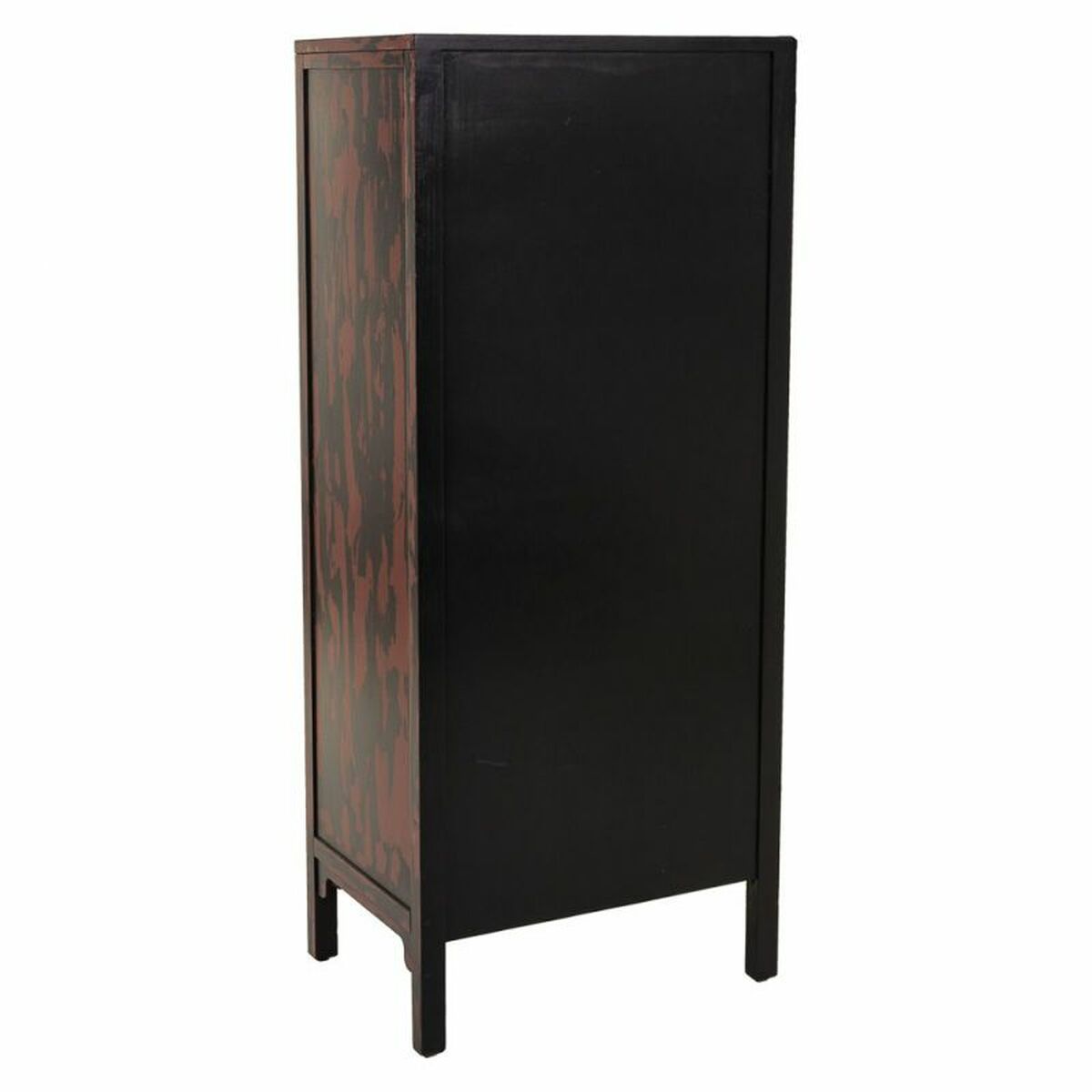 Skåp Alexandra House Living Röd Granträ Trä MDF 40 x 140 x 60 cm - 5