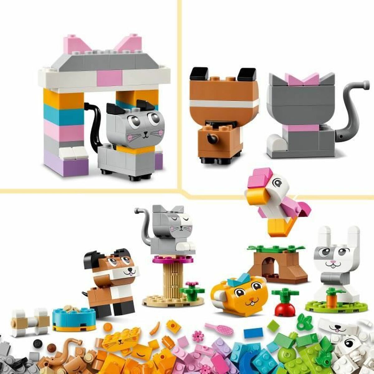 Byggsats Lego Classic Creative Pets Multicolour - 3