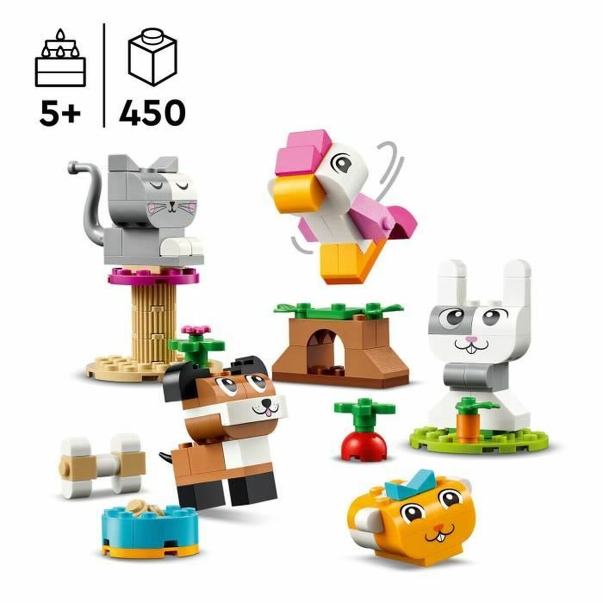 Byggsats Lego Classic Creative Pets Multicolour - 2