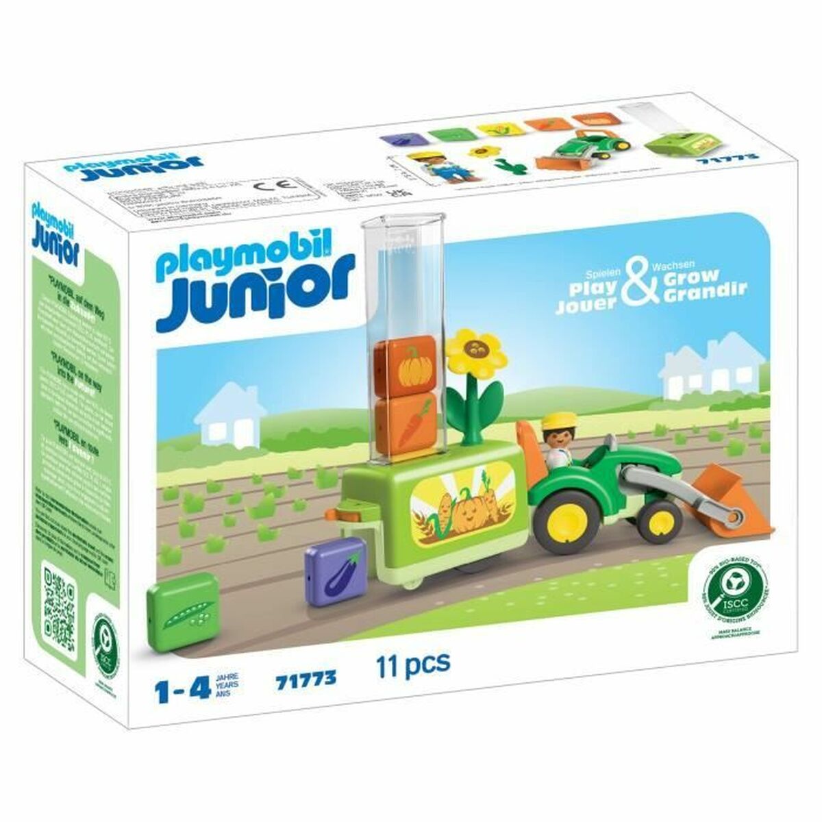 Playset Playmobil Junior 71773 11 Delar