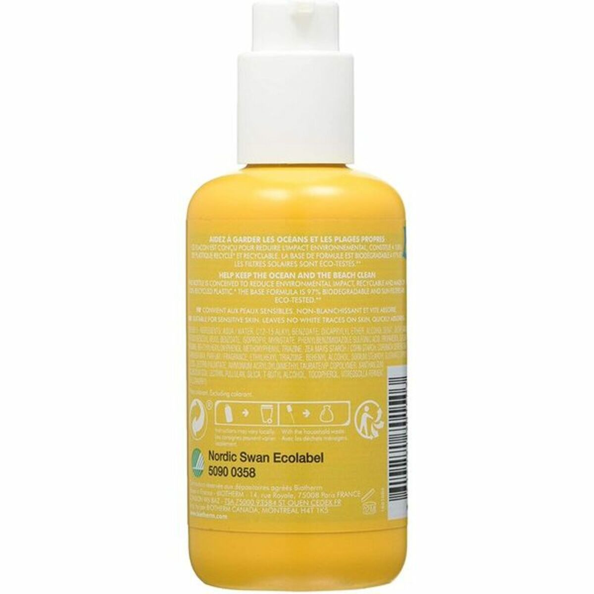Solskydd Biotherm Sun Waterlover Spf 30 200 ml - 3