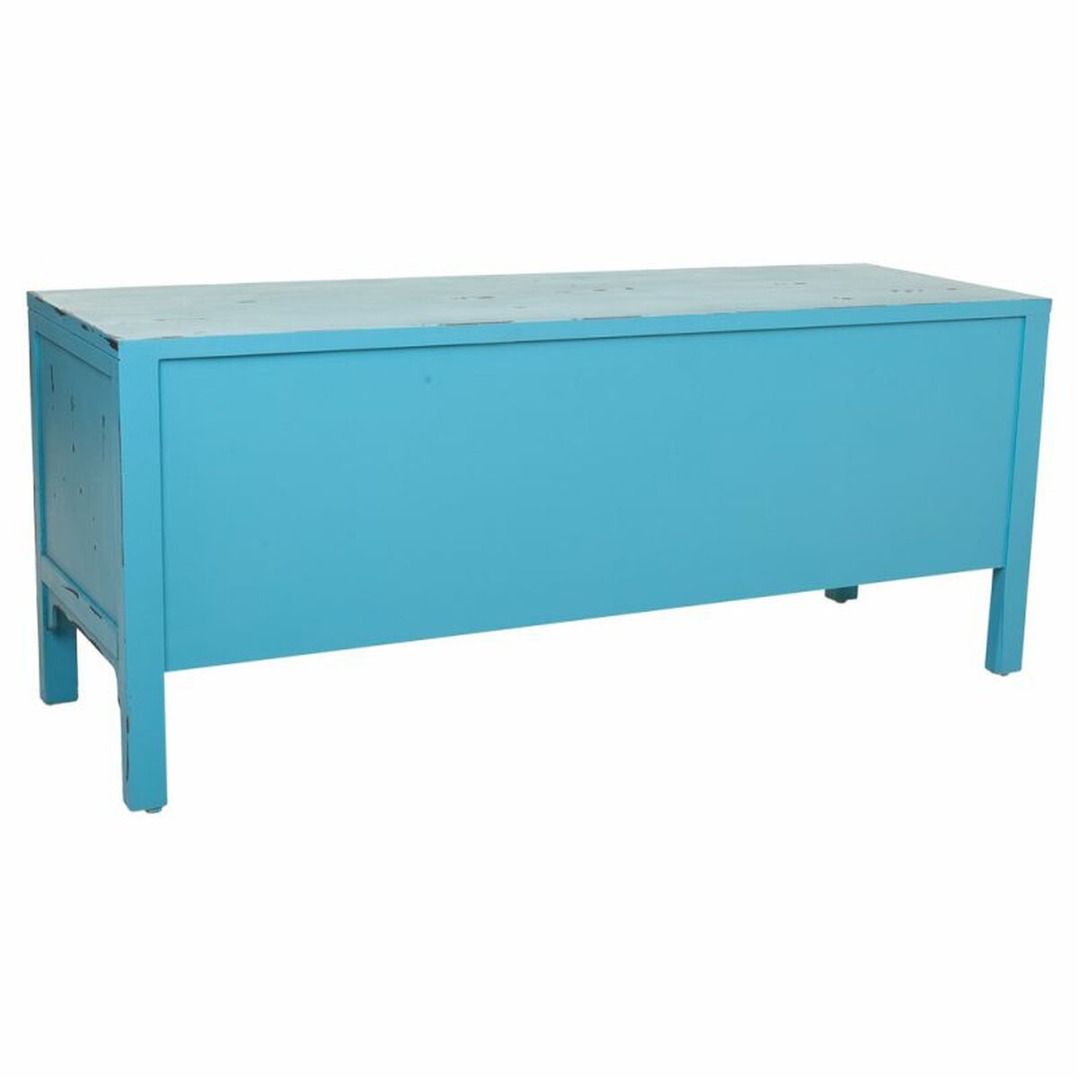 Flerfunktionslådor Alexandra House Living Blå Granträ Trä MDF 40 x 50 x 120 cm - 5