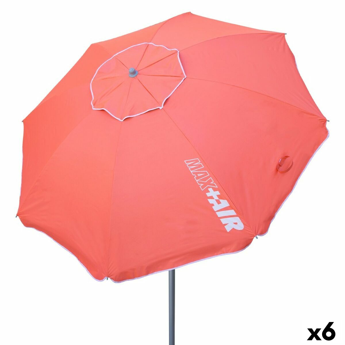 Paraply Aktive Korall Ø 200 cm 200 x 200 x 200 cm 200 x 198 x 200 cm UV50 (6 antal)