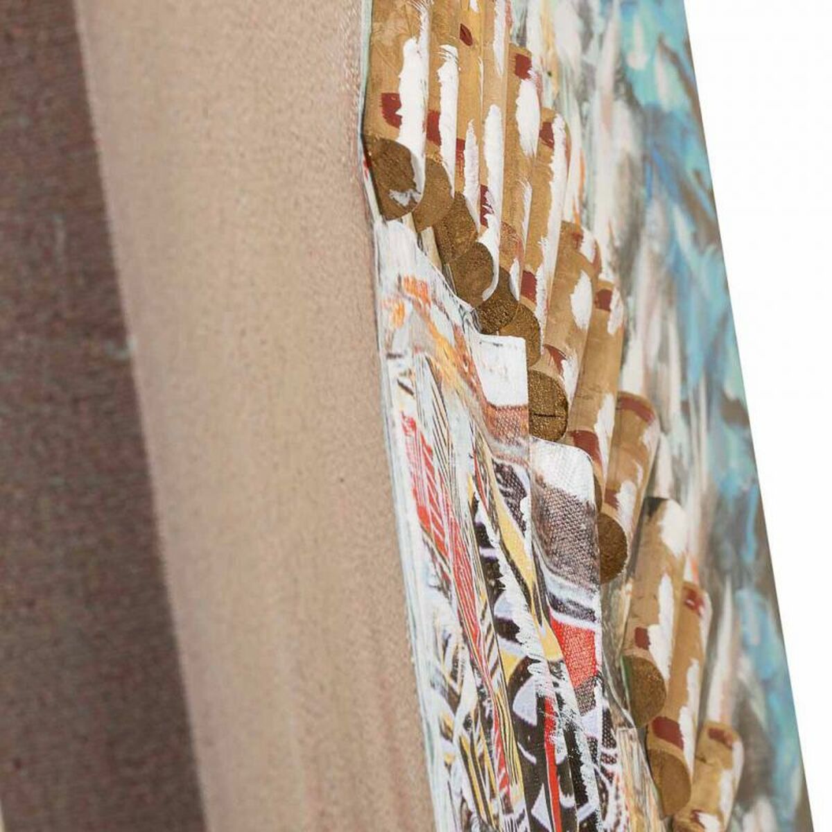 Tavla Alexandra House Living Life Kanvas Granträ 100 x 3 x 100 cm - 8
