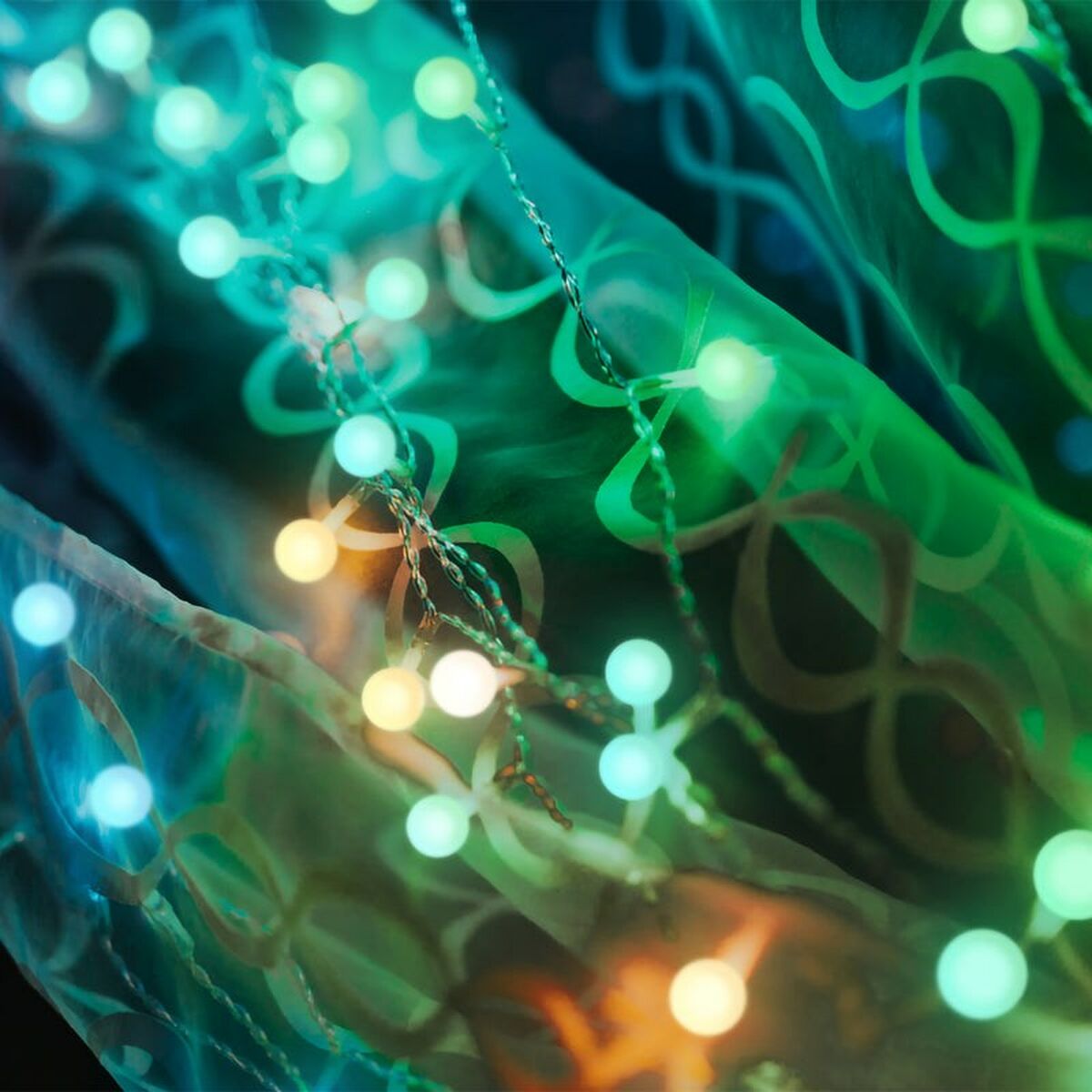 LED-krans Twinkly TMC100-S Gul Multicolour (1 Delar) - 5