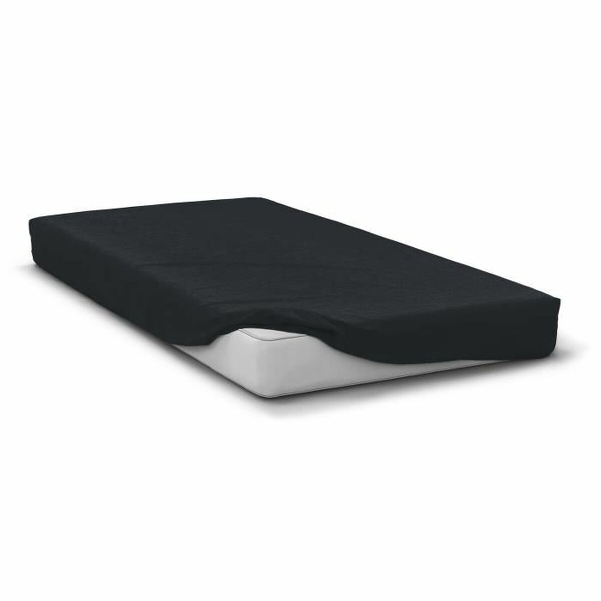 Inpassat underlakan HOME LINGE PASSION HP72107 Svart 140 x 190 cm Säng 140 140 x 190 + 30 cm - 2