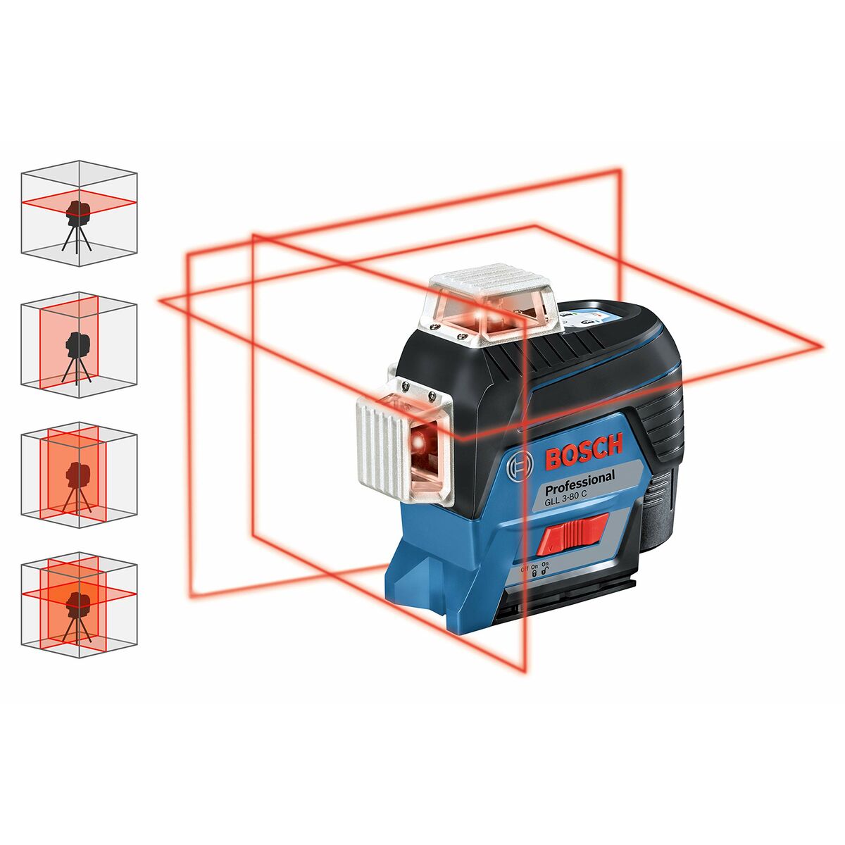 Lasernivå BOSCH GLL 3-80 C - 9