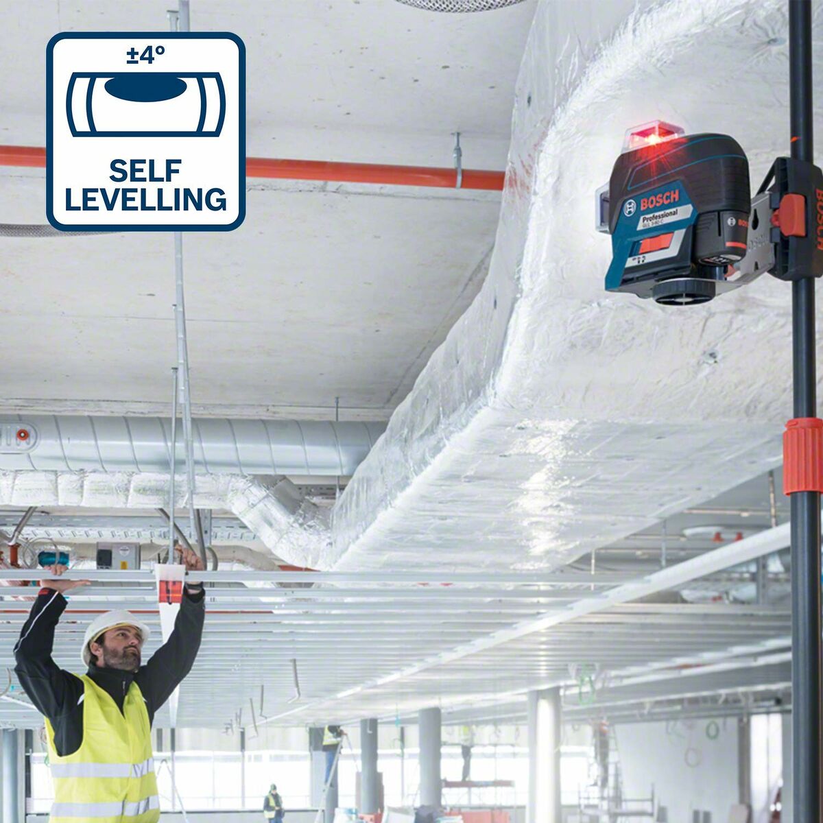 Lasernivå BOSCH GLL 3-80 C - 6
