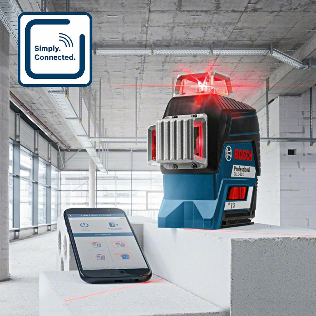 Lasernivå BOSCH GLL 3-80 C - 8