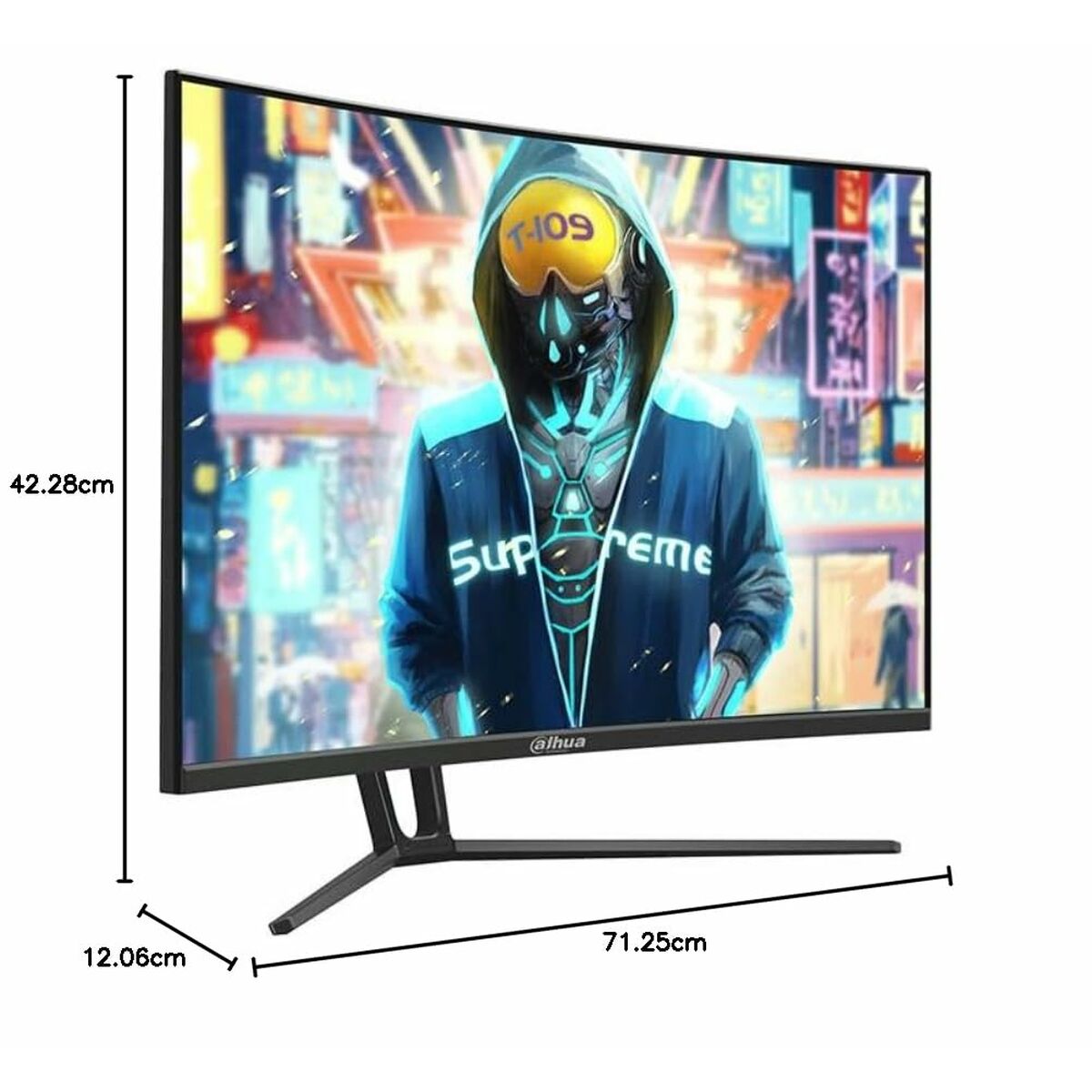Monitor Dahua DHI-LM32-E230C 31,5" Full HD - 6