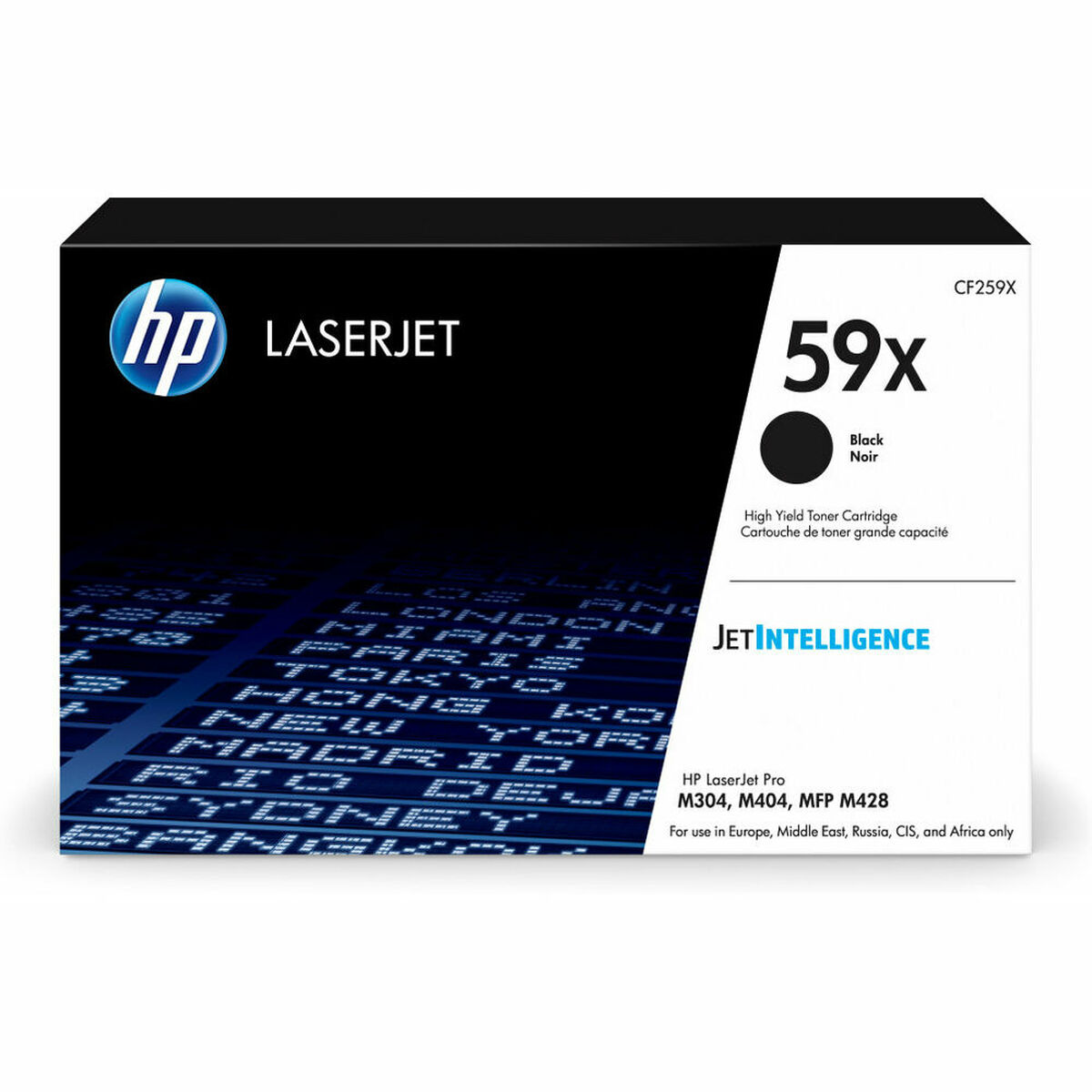 Original Toner HP 59X Svart