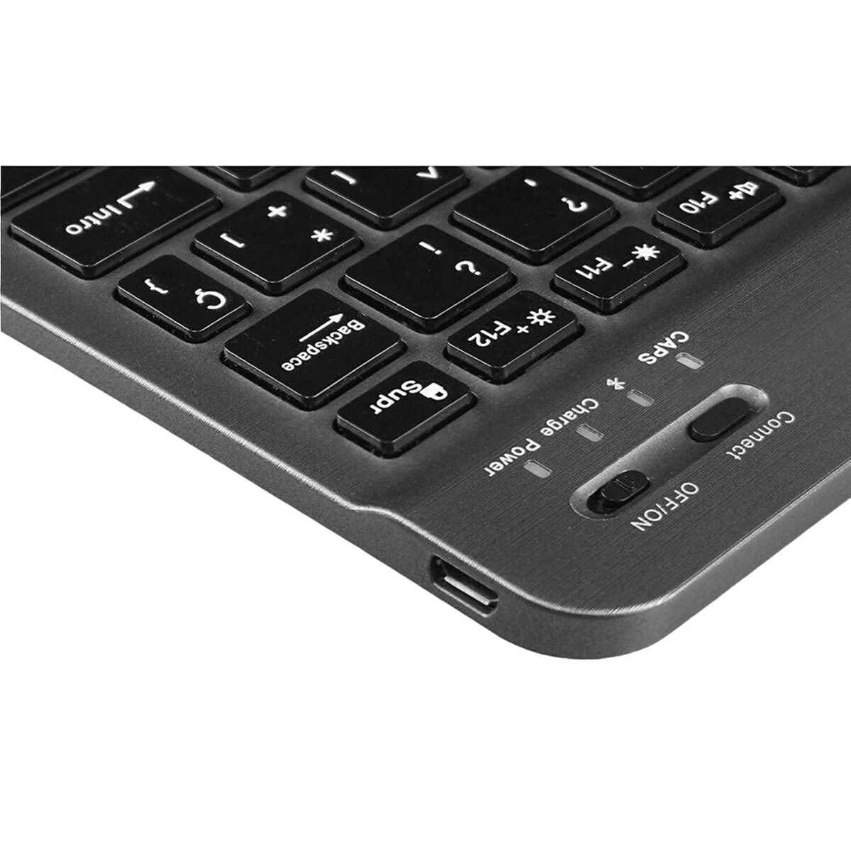 Tangentbord Subblim SUB-KBT-SM0002 Grå Qwerty Spanska - 4
