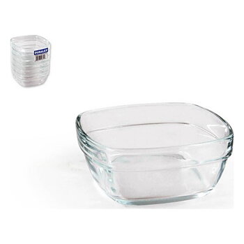 Skål Duralex Lys Stapelbara Fyrkantig 150 ml 9 x 9 x 4 cm