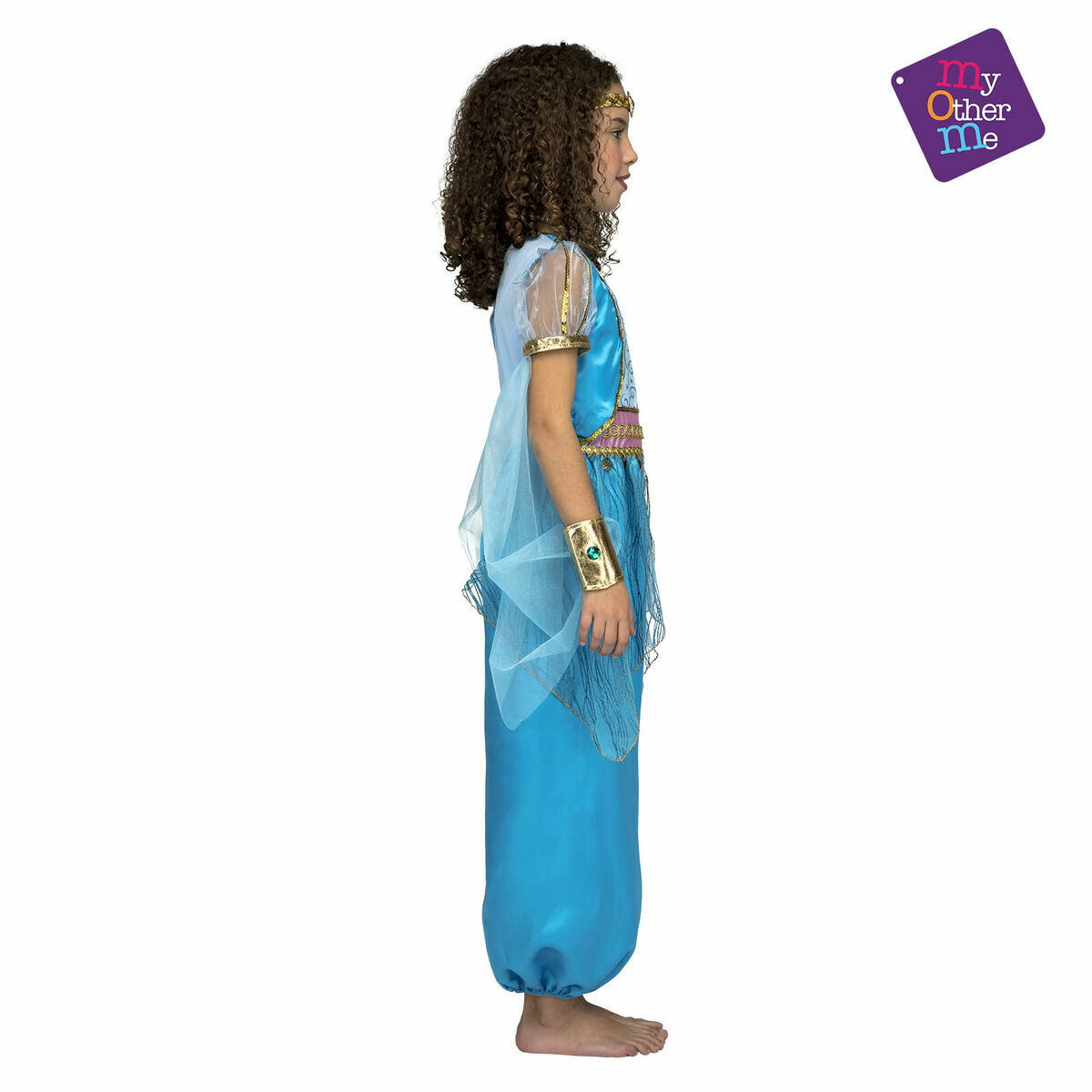 Maskeraddräkt för barn My Other Me Prinsessa Arab 7-9 år (3 Delar) - 3