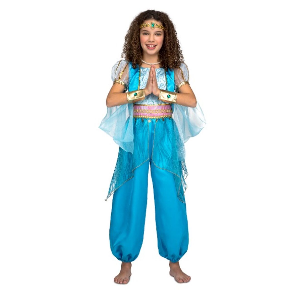Maskeraddräkt för barn My Other Me Prinsessa Arab 7-9 år (3 Delar) - 6