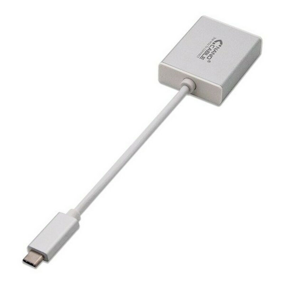 USB-C till VGA Adapter NANOCABLE 10.16.4101 10 cm