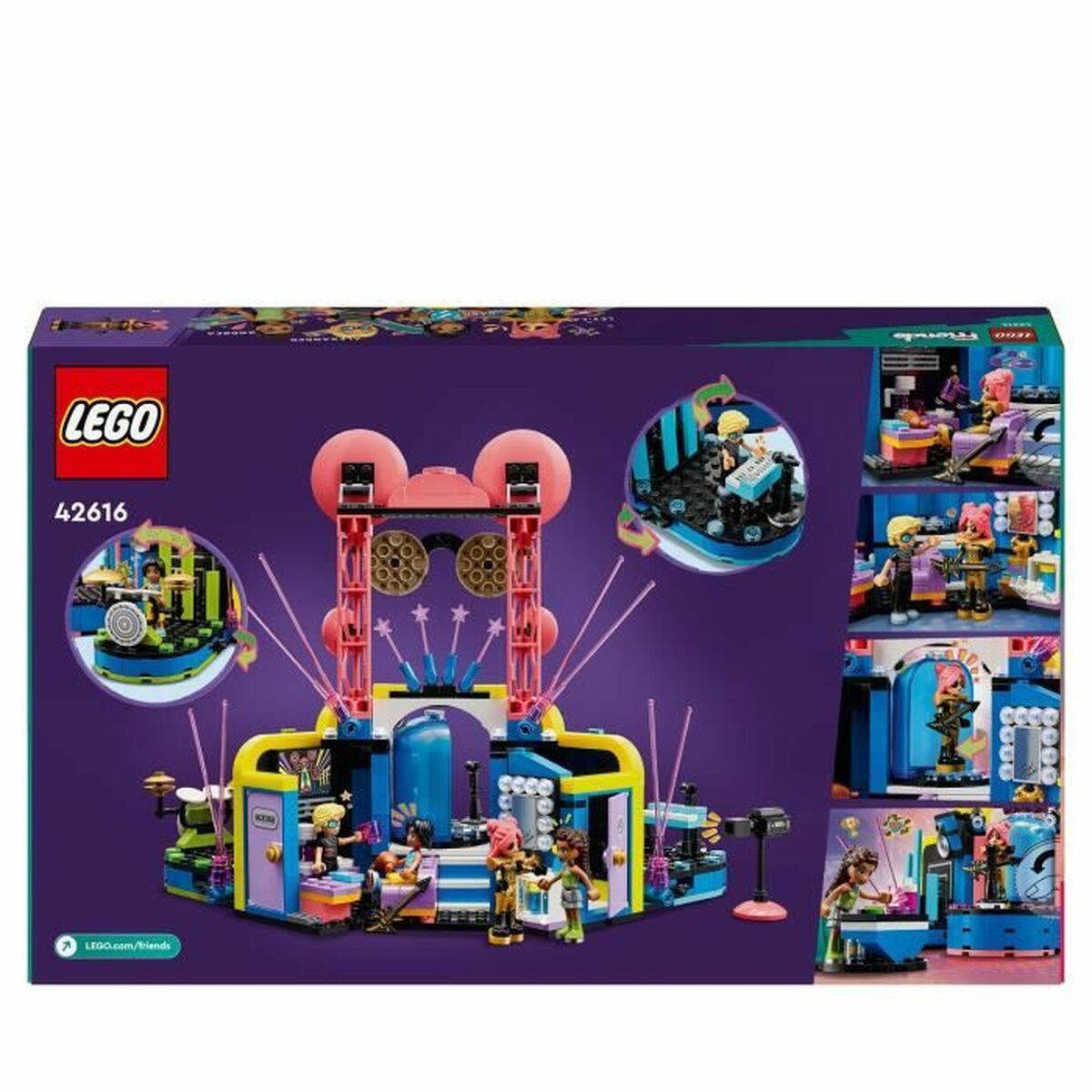 Byggsats Lego 42616 Friends Heartlake City Musical Violet 669 Delar - 6