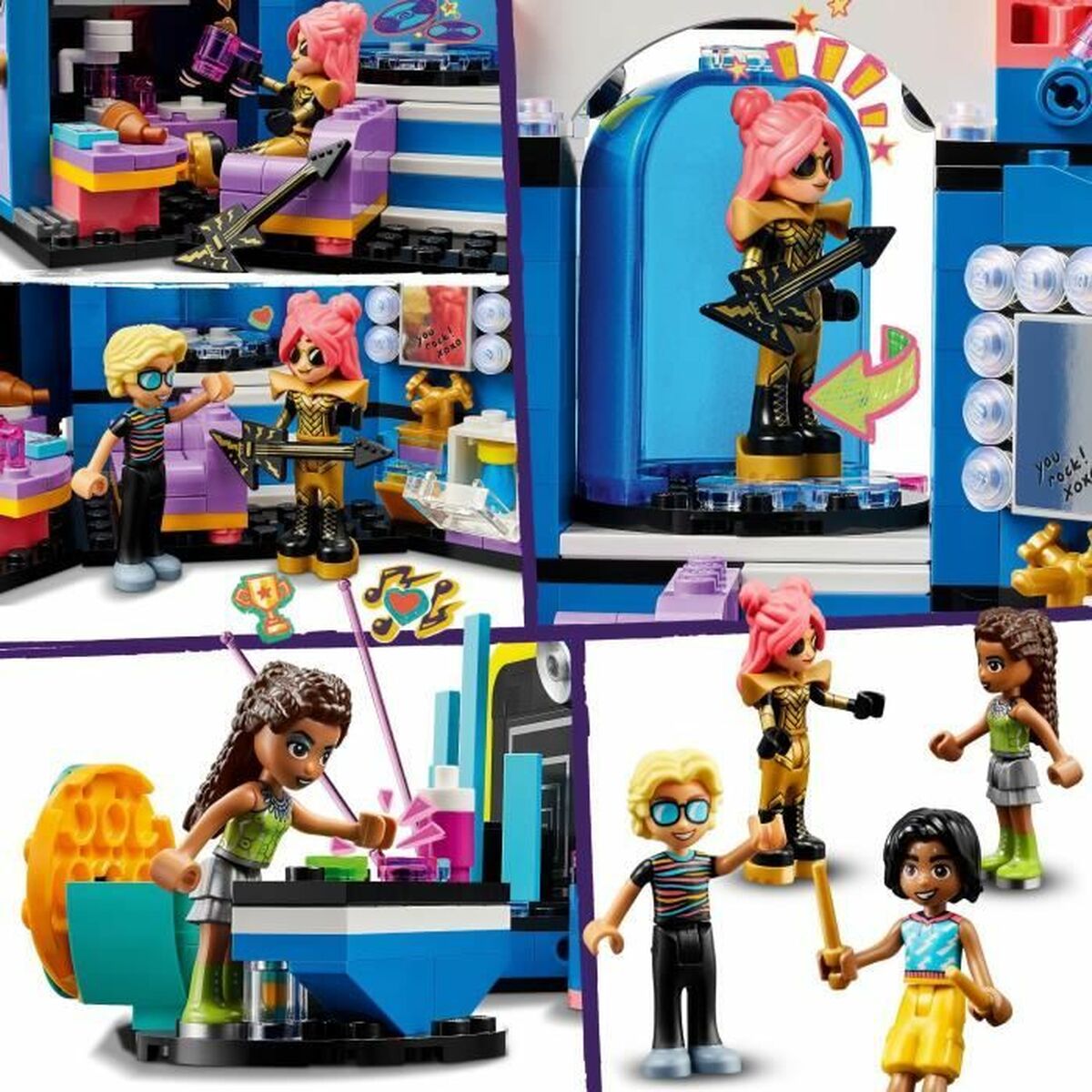Byggsats Lego 42616 Friends Heartlake City Musical Violet 669 Delar - 4
