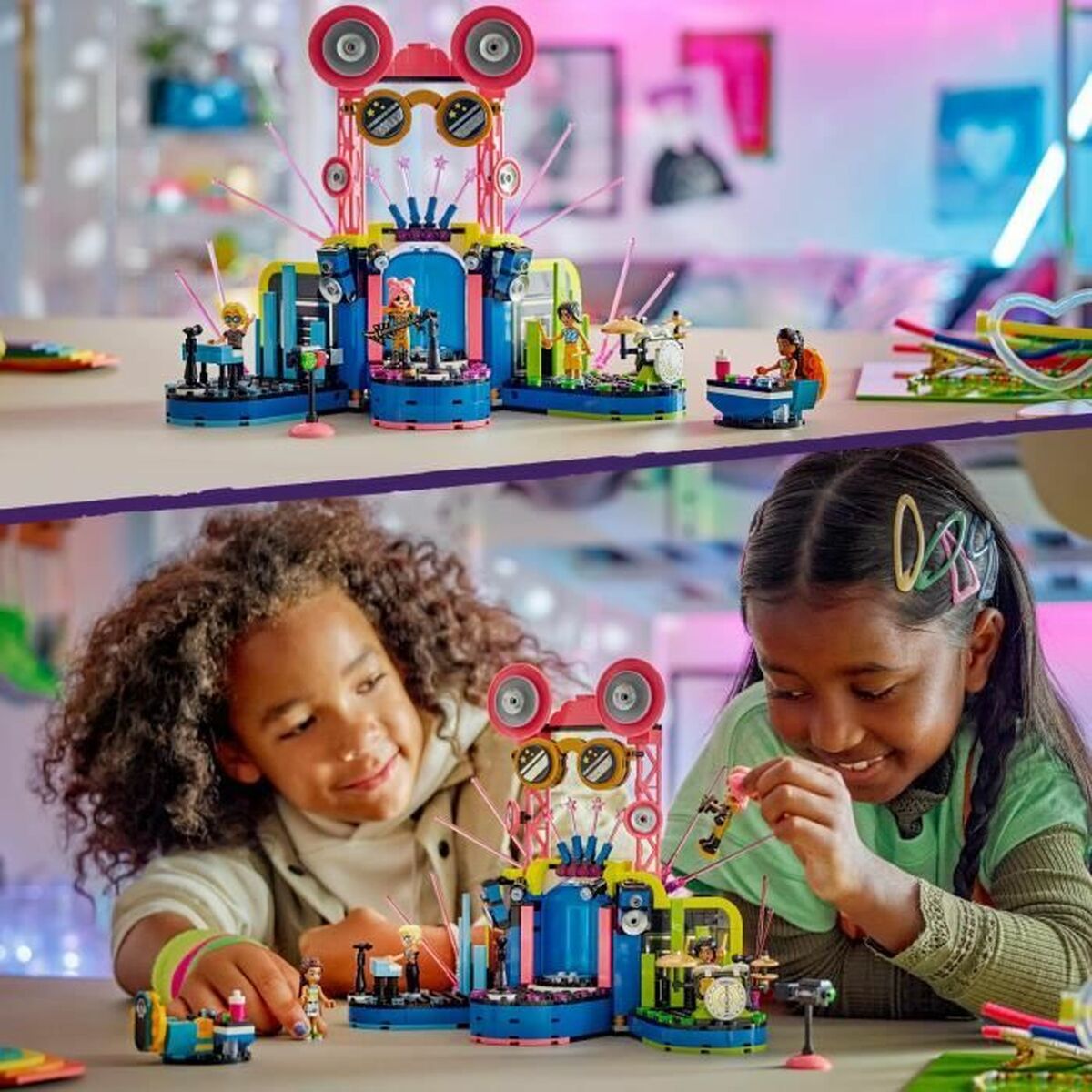 Byggsats Lego 42616 Friends Heartlake City Musical Violet 669 Delar - 5