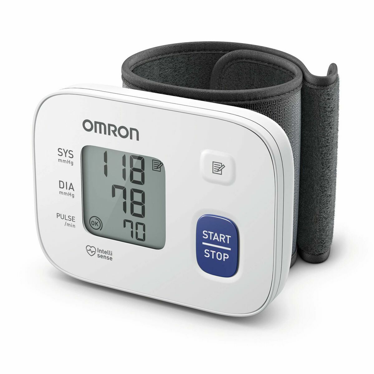 Blotryckmätare för Handleden Omron RS1 Vit
