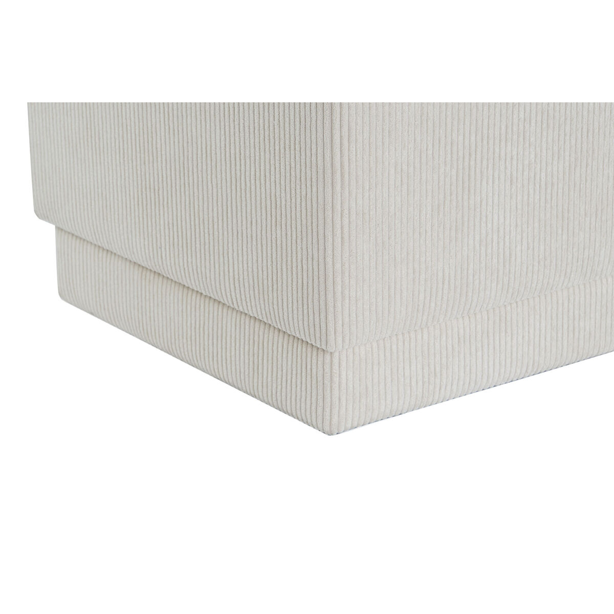 Sittpall DKD Home Decor Beige Trä MDF 100 x 40 x 40 cm - 3