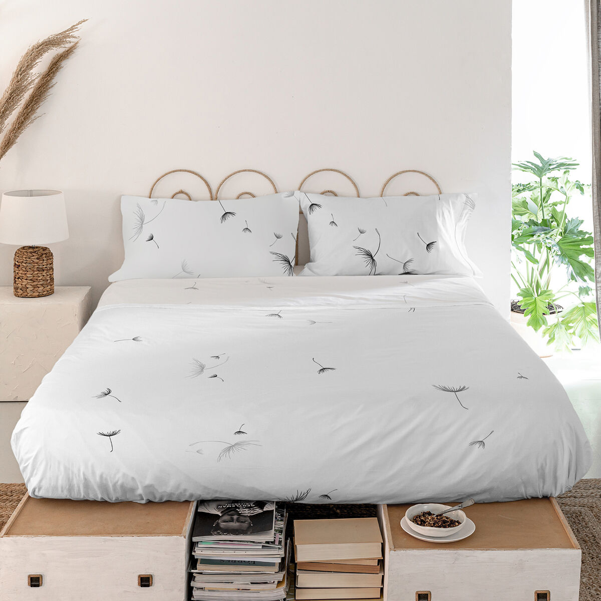 Överlakan HappyFriday Blanc Dandelion Multicolour 180 x 270 cm - 6