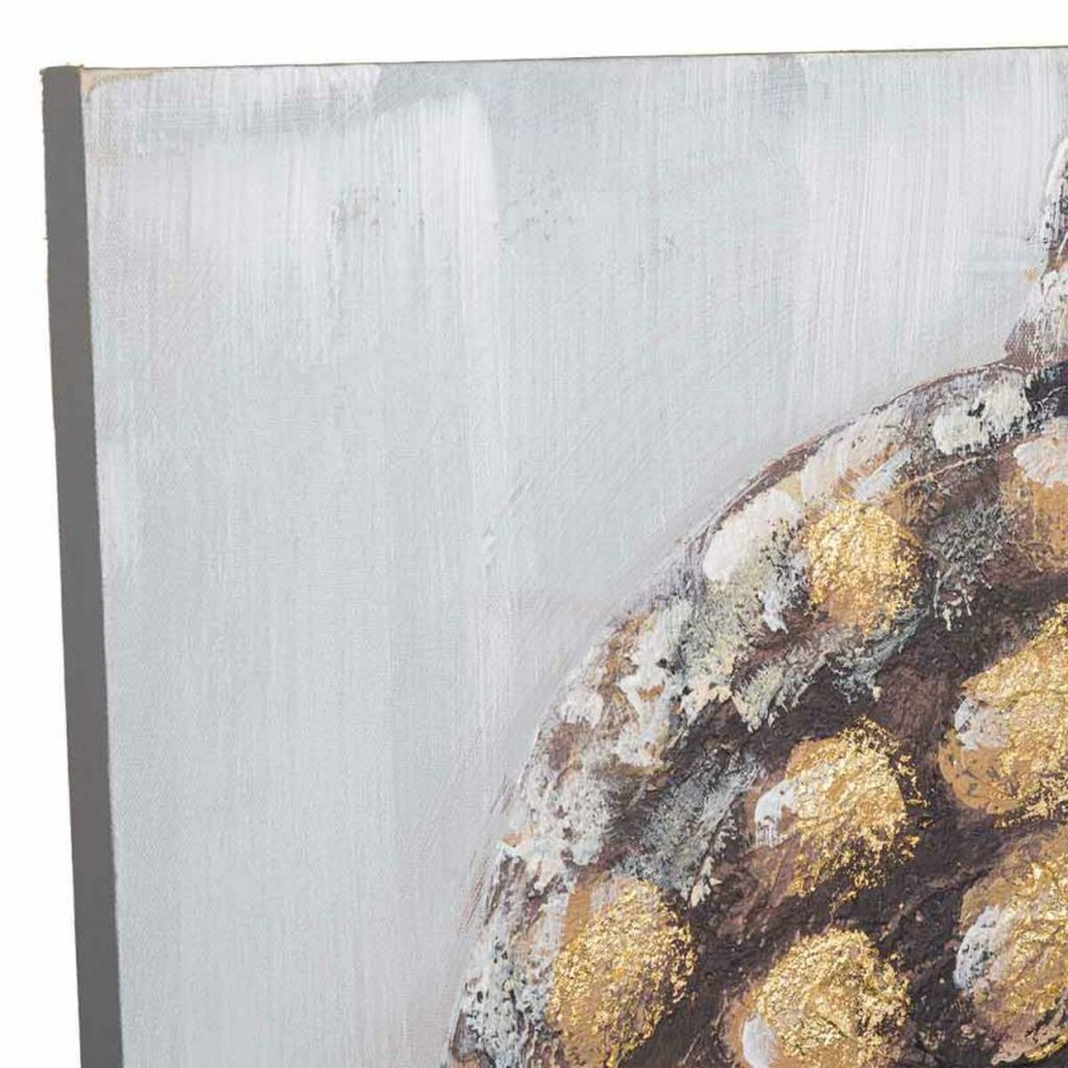 Tavla Alexandra House Living Asia Kanvas Granträ 120 x 3 x 80 cm - 6