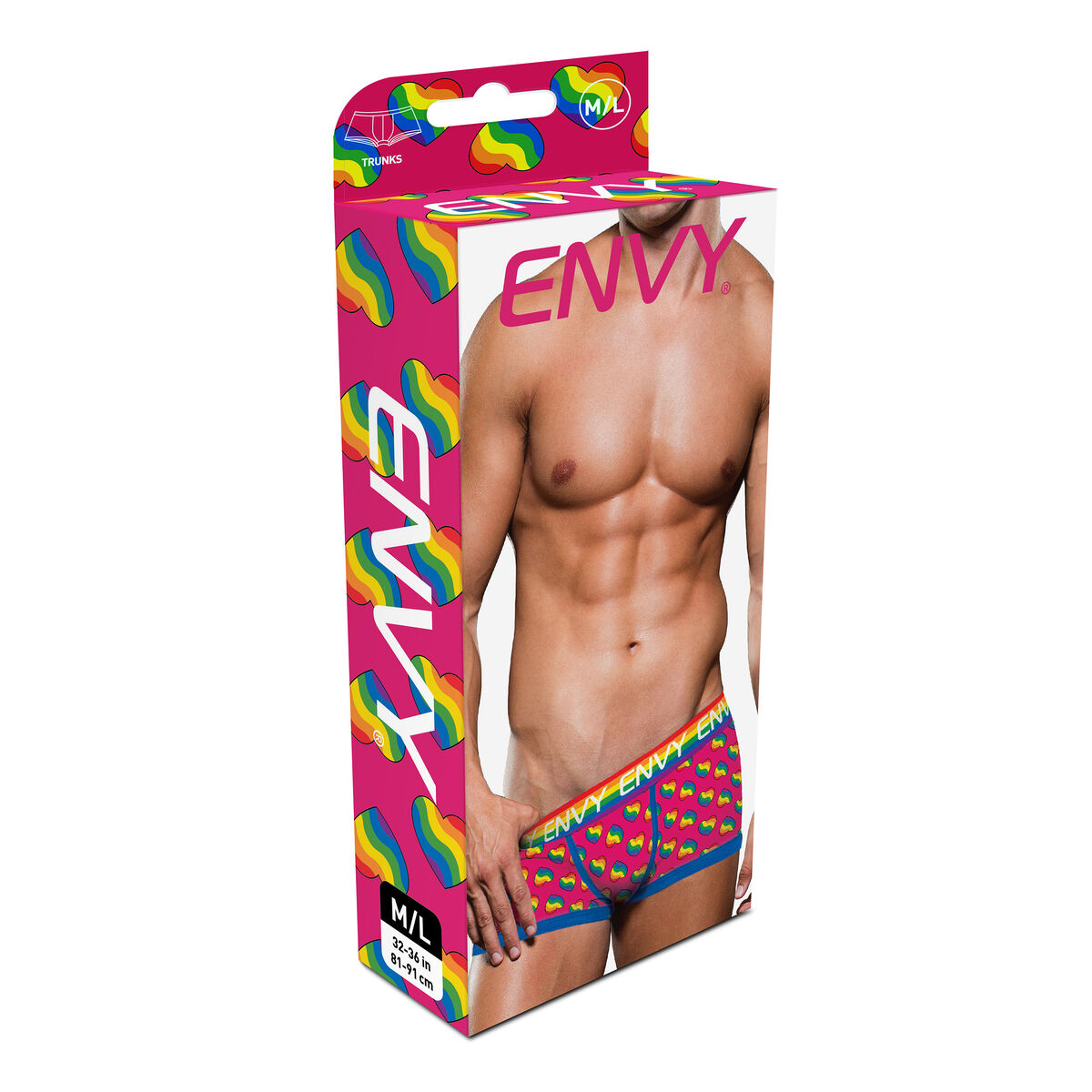 Klassiska underbyxor Envy Multicolour S/M - 4