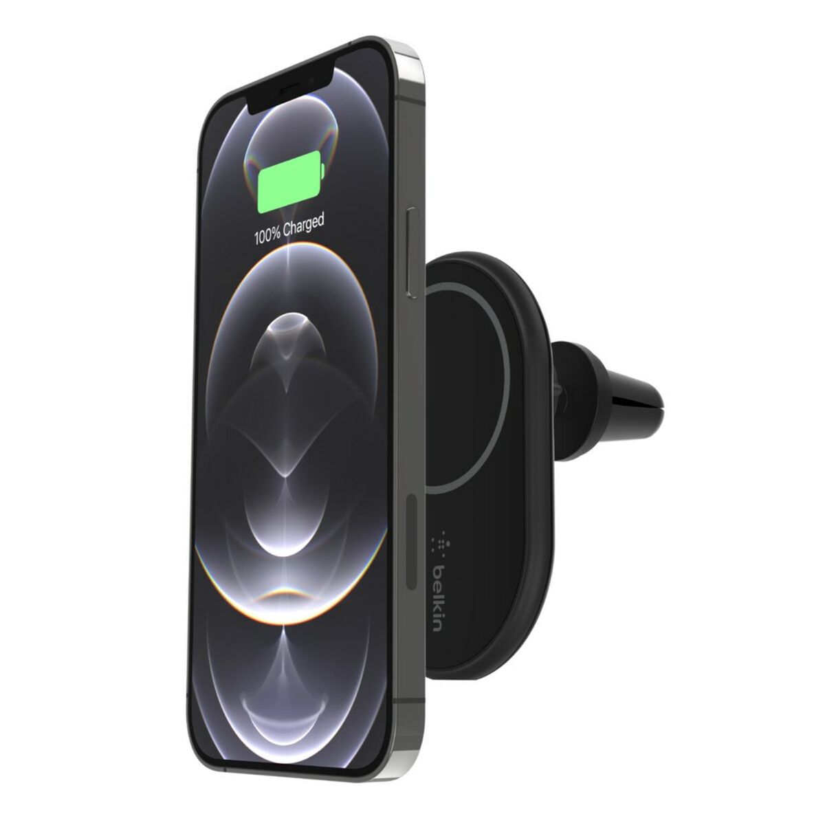 Trådlös laddare med mobilhållare Belkin WIC004BTBK Svart 10 W (1 antal) - 3