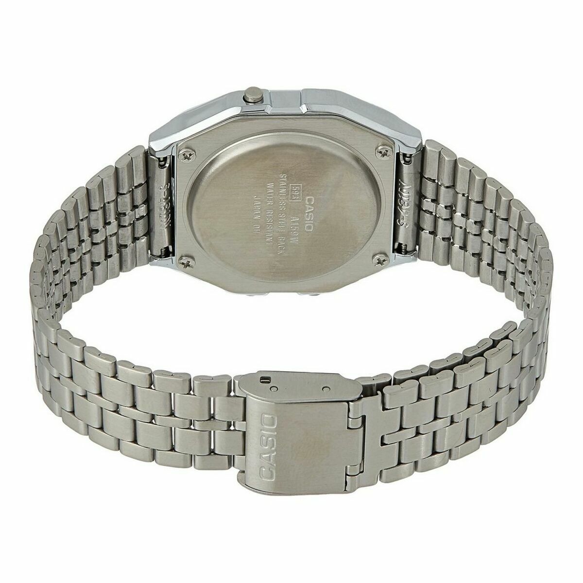 Unisexklocka Casio A-159WA-N1 Grå (Ø 33 mm) - 7