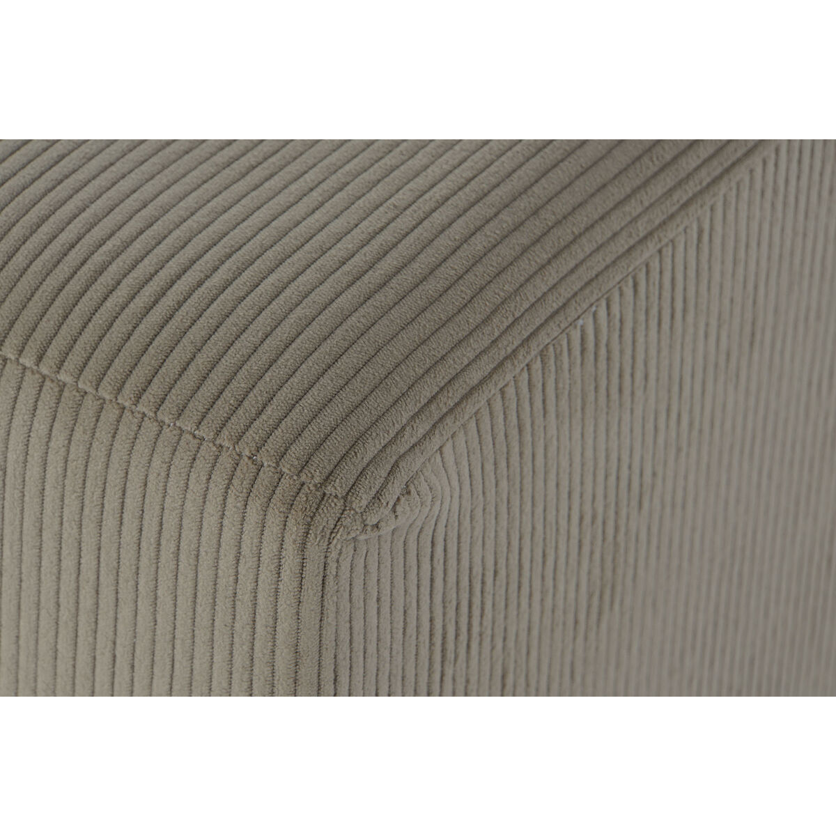 Sittpall DKD Home Decor Brun Polyester Trä MDF 100 x 40 x 40 cm - 4