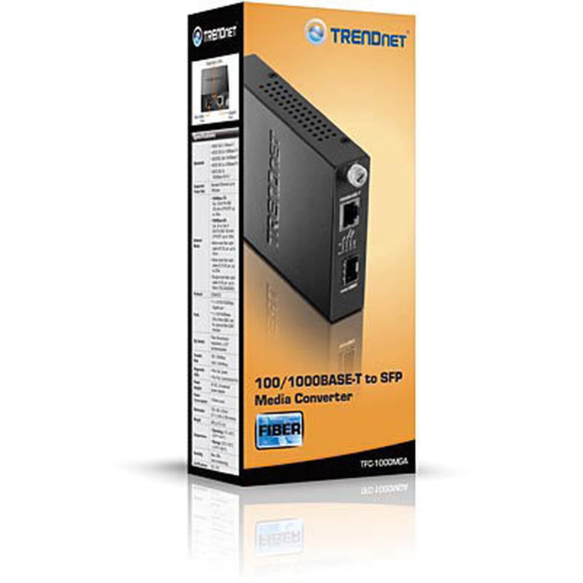 Multimode Mediakonverterare Trendnet TFC-1000MGA - 6