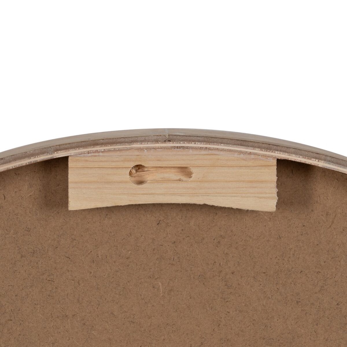 Väggklocka Vit Trä 60 x 60 x 6,5 cm - 3