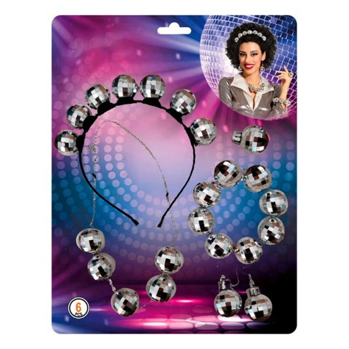 Maskeraddräktsaccessoarer 66577 Multicolour - 8