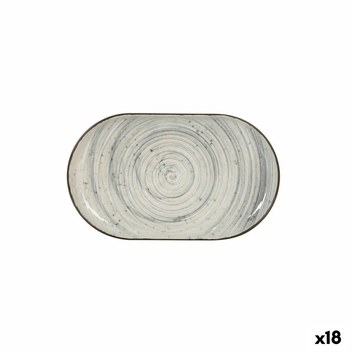 Snacksbricka La Mediterránea Vortex Avlång 25 x 15 x 2,2 cm (18 antal) - 3