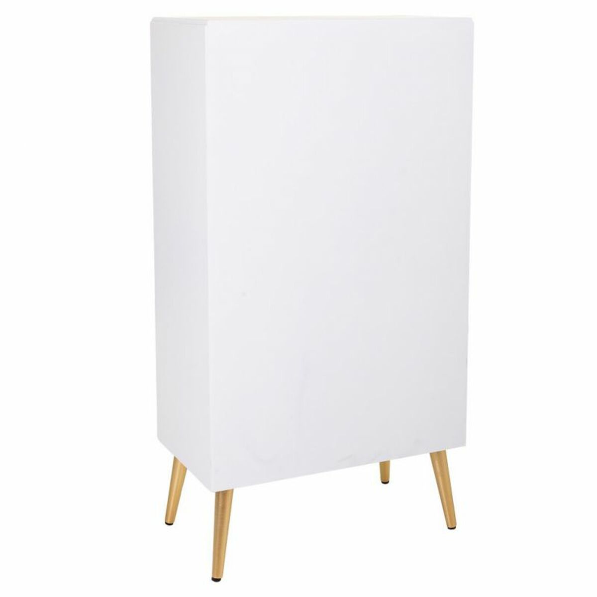 Skåp Alexandra House Living Vit Gyllene Trä MDF 36 x 118 x 62 cm - 5