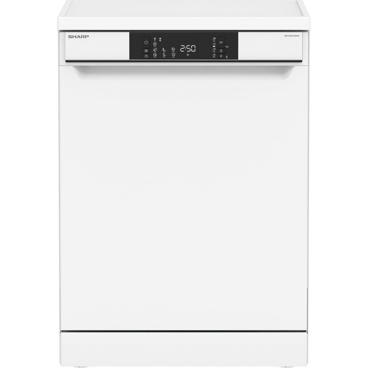 Diskmaskin Sharp QWNA1FF49DWES Vit 60 cm