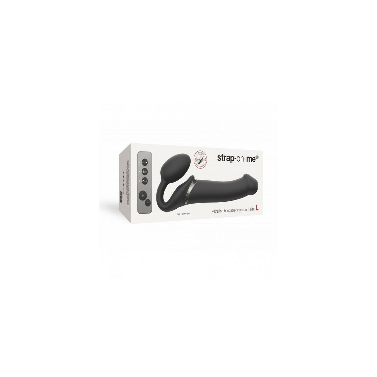 Vibrator Strap-on-me 6013960 Svart - 6