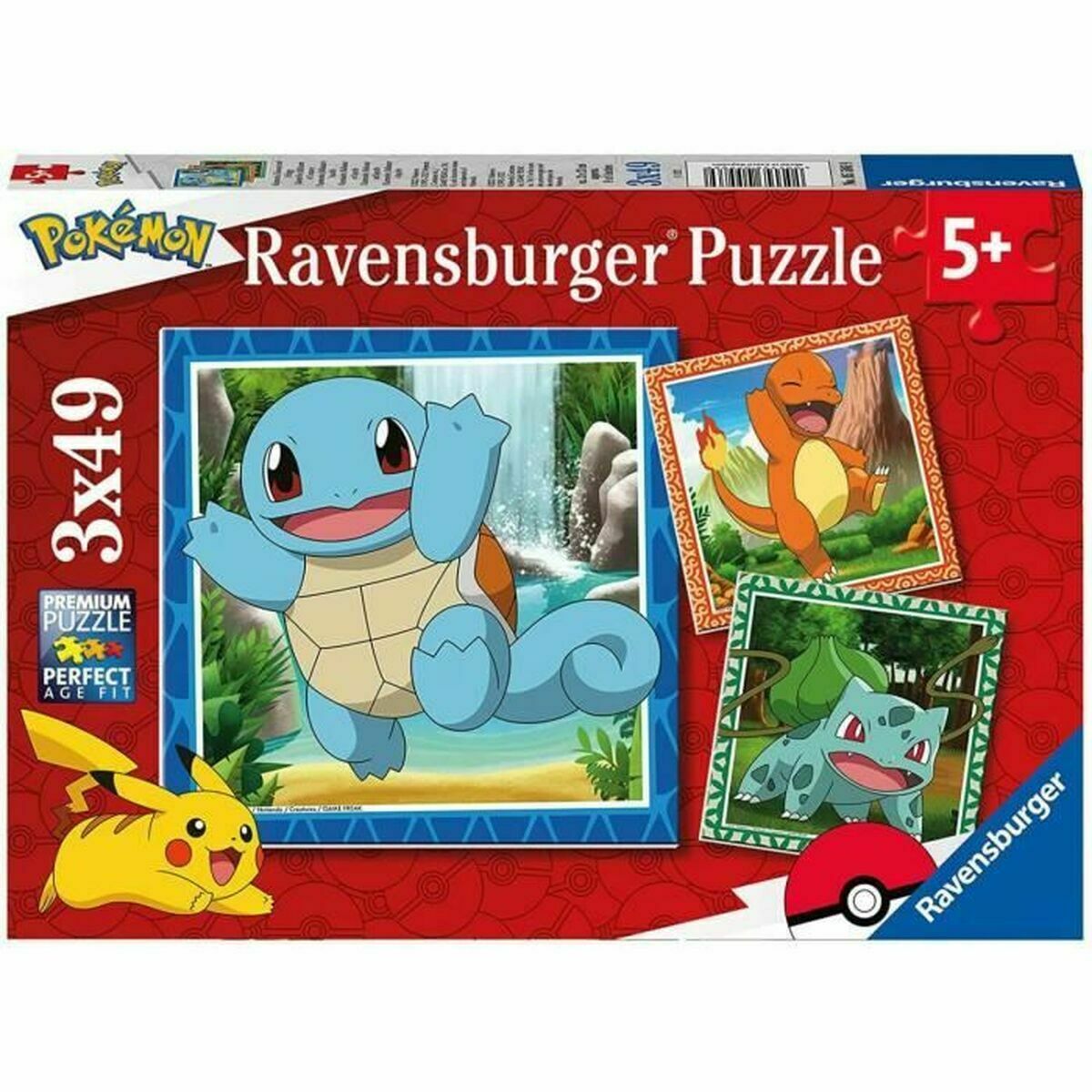 Set 3 pussel Ravensburger 49 Delar 147 Delar 3 antal