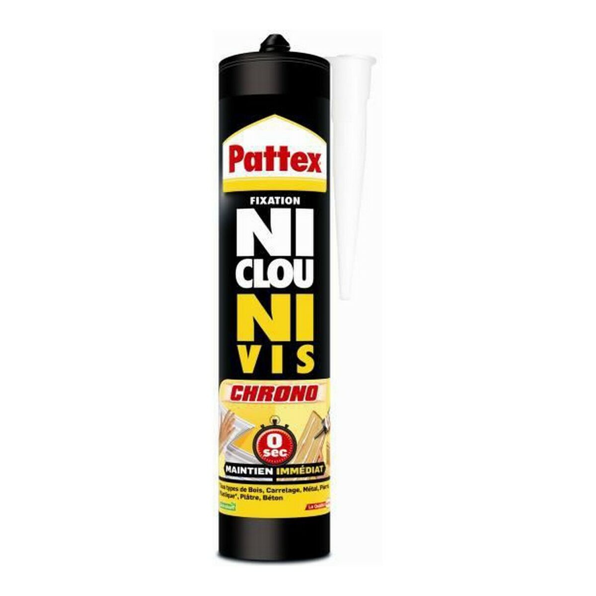 Silikon Pattex Vit Trä Plast - 2
