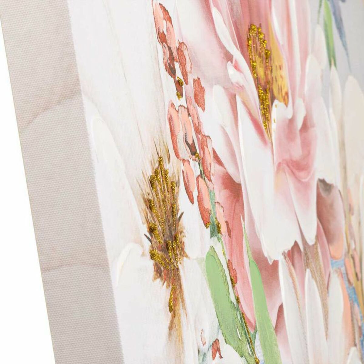 Tavla Alexandra House Living Nature Kanvas Granträ 80 x 3 x 80 cm - 7